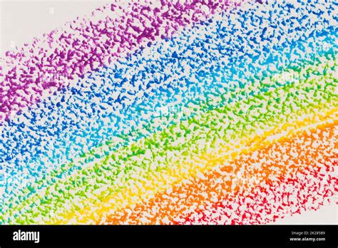 crayon rainbow background Stock Photo - Alamy