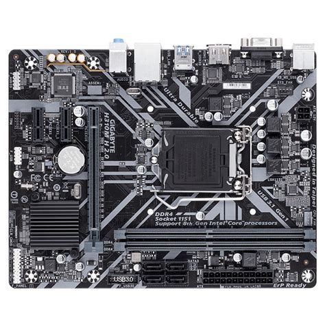 Gigabyte H310M-H 2.0 LGA 1151 Micro ATX Motherboard - GA-H310M-H 2.0 ...