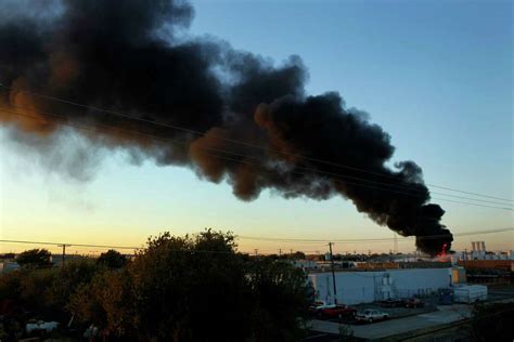 chemical plant fire  garland