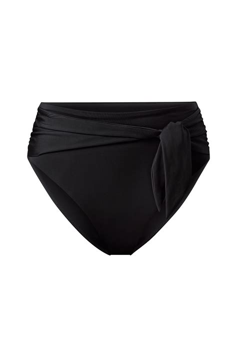 Ellos Bikinitruse Med H Y Utringning Svart Bikini Underdeler Ellos No