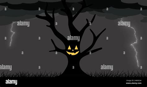 Scary face tree hi-res stock photography and images - Alamy