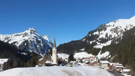 Schröcken Blick nach Nordwesten Foto Webcam eu