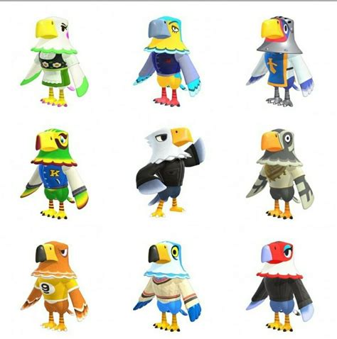 ACNH eagle renders! : AnimalCrossing