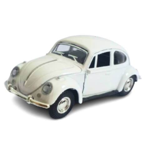 Miniatura brinquedo Fusca 1967 Carrinho abre Capô e Portas Metal