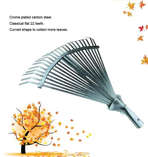 Large Garden Rake With Long Handle - Buy Garden Rake,Garden Hand Rakes,Garden Lawn Rake Product ...