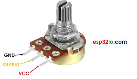 Potentiometer Three Pin Diagram