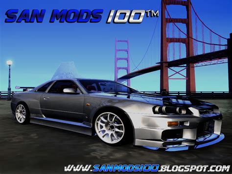 Nissan skyline gtr r34 mods