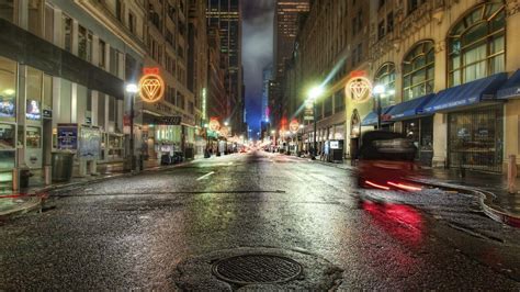 Nyc Rain Wallpapers Top Free Nyc Rain Backgrounds Wallpaperaccess