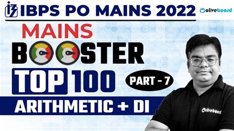 IBPS PO Mains 2022 Top 100 Arithmetic DI For IBPS PO Mains 2022