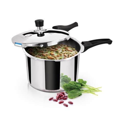 buy milton procook triply pressure cooker stainless steel  outer