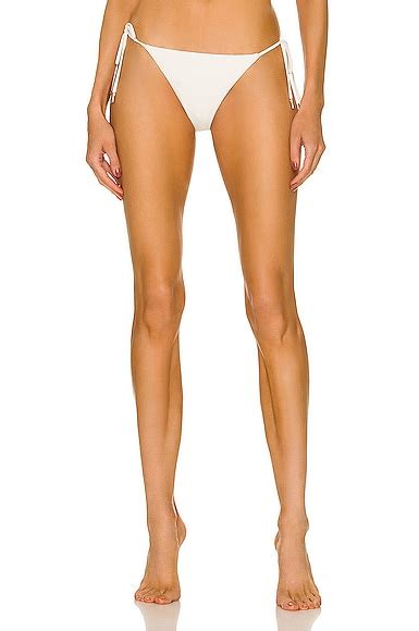 Cult Gaia Liana Bikini Bottom In Off White FWRD