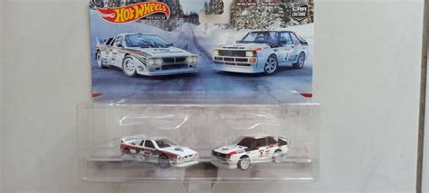 Hot Wheels Lancia Rally Audi Sport Quattro Premium Set Neu Und Originalverpackt In Boll