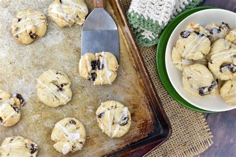 Irish Soda Bread Cookies - My Sweet Precision