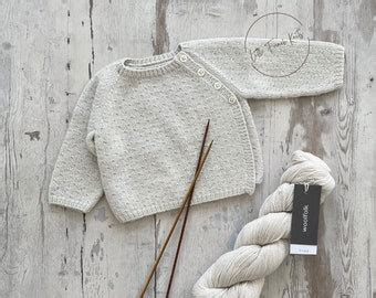 Knitting Pattern Baby Cardigan Sweater Instructions In English Pdf