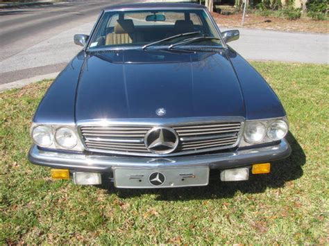 1985 Mercedes Benz 280 SL Convertible European Model For Sale