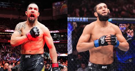 Khamzat Chimaev Opens As Betting Favorite To Beat Robert Whittaker In