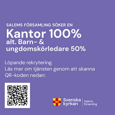 Salems församling Kyrkomusikernas Riksförbund