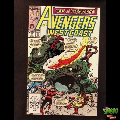 The West Coast Avengers Vol 2 54A 1st Mention Of Giganto Comic