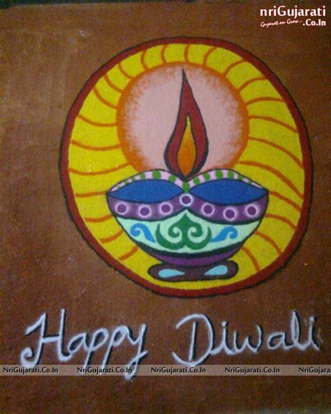 Diwali Special Gujarati Rangoli Designs Latest Freehand Handmade