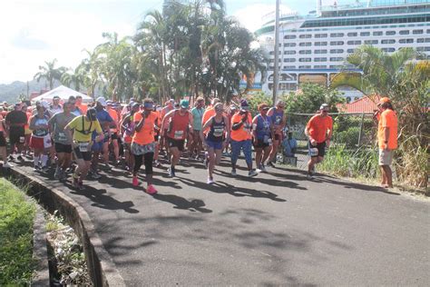 Cruise Ship passengers enjoy “Runcation” in Saint Lucia | THE STAR - St