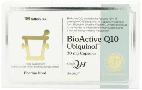 Pharma Nord Bioactive Q10 Uniqinol 30mg 150 Capsules Uk