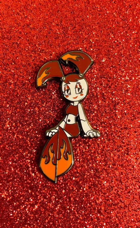 Jenny Wakeman MLAATR XJ9 Hot Rod Enamel Pin Etsy