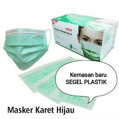 Jual Masker Bedah Karet Onemed Model Earloop Box Isi Pcs Shopee