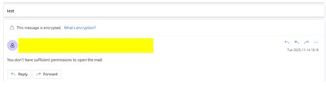 Outlook Encrypted Email Encrypted Not Secure Microsoft Community