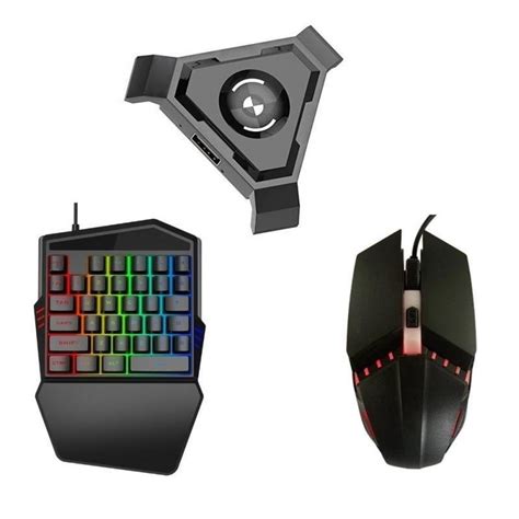 Мобильный геймпад для смартфона контроллер G6 игровая клавиатура мышь ...