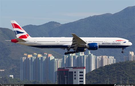 G Stbl British Airways Boeing Er Photo By Wong Chi Lam Id