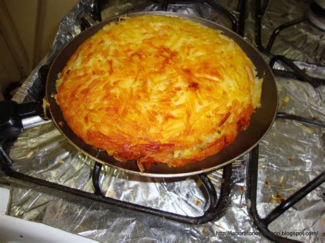 Laboratório Culinário Batata Rösti Rosti Rostie Ou Suíça