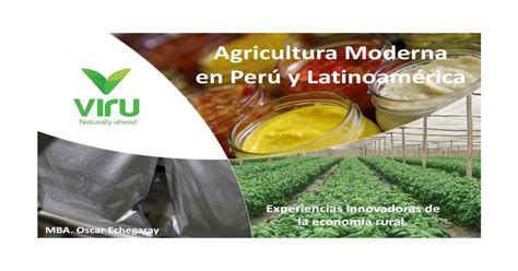 Agricultura Moderna En Y Latinoamérica · Una