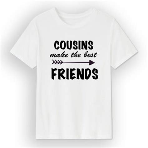 Cousins Make The Best Of Friends Logo Svg File Pdf Png Eps Etsy