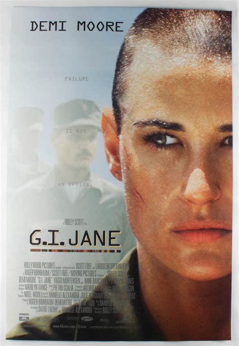 "G.I. Jane" 27x40 Movie Original Poster | Pristine Auction