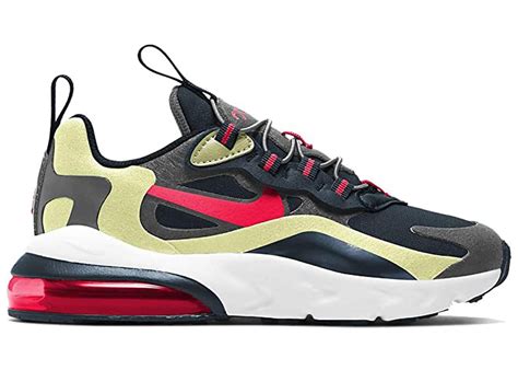 Nike Air Max 270 React Iron Grey Bright Crimson Ps Bq0102 015 Nike 슈프라이즈