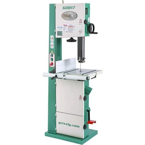 Grizzly Industrial 14 In Super HD 2 HP Resaw Bandsaw W Foot Brake