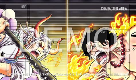 Ace Vs Yamato One Piece Tcg Playmat Etsy Australia