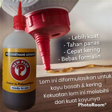 Jual Lem Prekat Kayu Lem Pu Polyurethane Untuk Kayu Dan Besi Shopee