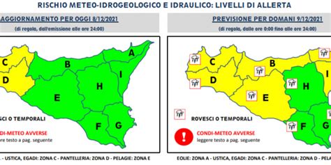 Maltempo In Arrivo Allerta Gialla Su Palermo E Messina Giornale Di