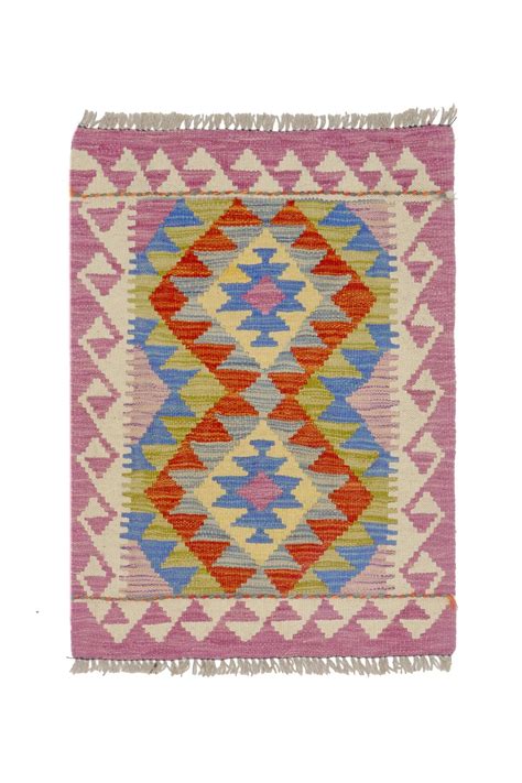 Alfombra Pie De Cama Lana Kilim Herat 5 Multicolor 60x90cm Leroy Merlin