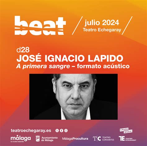 Concierto De Jose Ignacio Lapido M Laga Teatro Echegaray Domingo