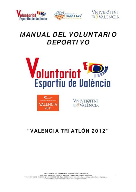 PDF MANUAL DEL VOLUNTARIO DEPORTIVO 2020 2 11 MANUAL DEL