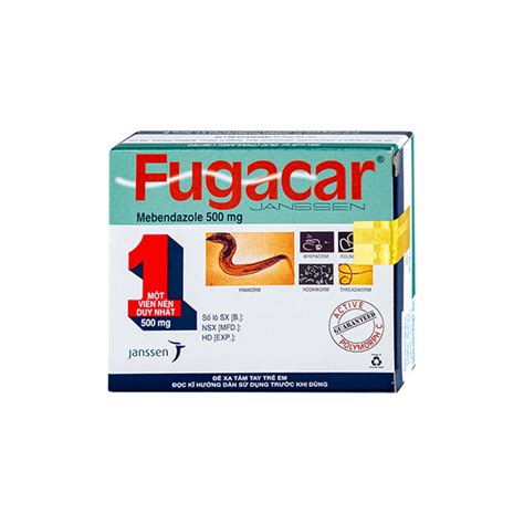 Fugacar Mebendazole Mg Thu C X Giun Gia Han Pharmacy