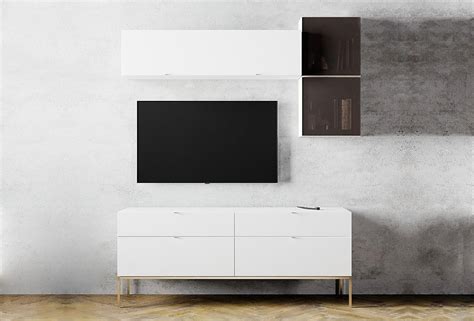 Legato Legato Beyaz Tv Ünitesi Kombinasyonu 150x201 cm Enza Home