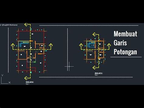 Autocad Tutorial Part 24 Membuat Garis Garis Potongan YouTube