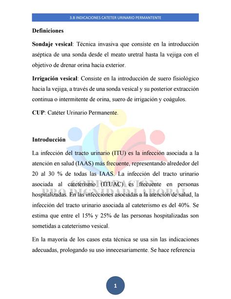 B Indicaciones Cateter Urinario Permanente By Corprodil Issuu