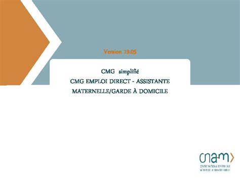 Version Cmg Simplifi Cmg Emploi Direct