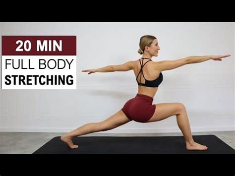 20 Min STRETCH RELAX Full Body Stretch For Flexibility Mobility