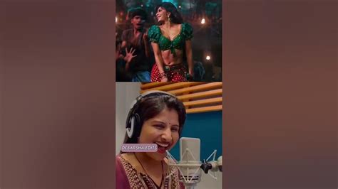 Mongli Singing Ra Ra Rakkamma Song At Studio Vikrant Rona Kicha