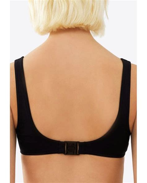 Chlo X Eres Papeete Triangle Bikini Top In Black Lyst